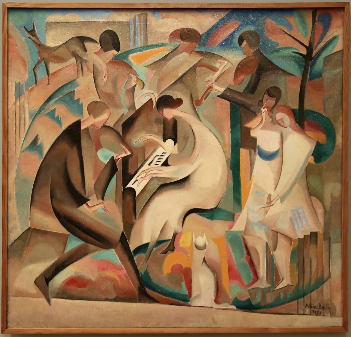 Alice Bailly Kubismus Schweizer Avantgarde tableaux-laine